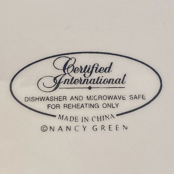 Certified International Serape Nancy Green Colorful Pasta Serving Bowl 9.5 inch - Picture 2 of 12